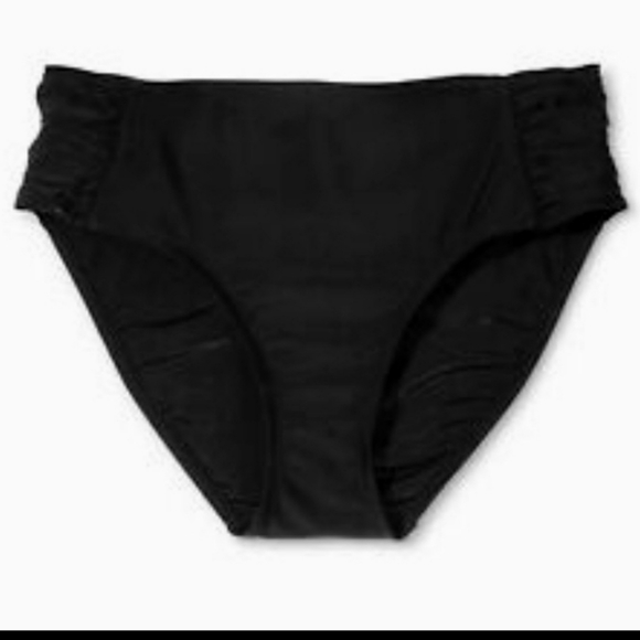 Ava & Viv Swim Bottoms Size 24W/26W Ruched NWT - Picture 3 of 12